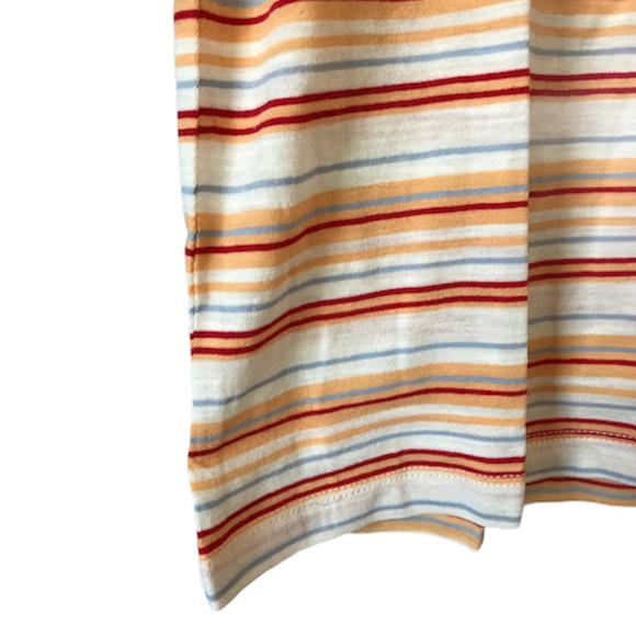 *SOLD!* NWT Madewell whisper cotton v neck striped top S - Picture 4 of 8